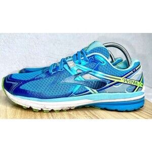 Brooks Ravenna 7 R7‎ Blue/Green Running Shoes Women Athletic Sneakers Size 8.5